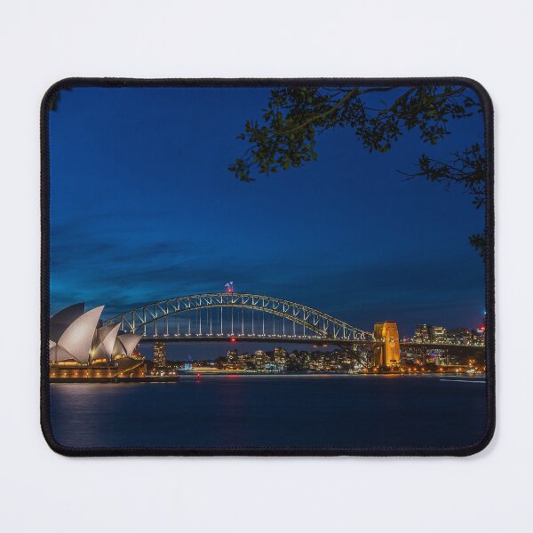 Item preview, Dusk over Sydney Harbour, NSW Australia designed and sold by KeithMcInnes.