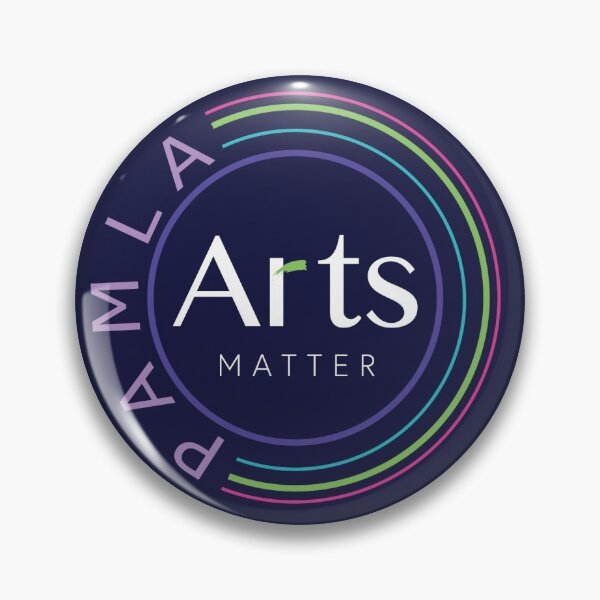 PAMLA Arts Matter Pin