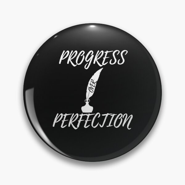 Item preview, Motivational Progress Over Perfection Back to School Teacher, Educator designed and sold by Glashu.