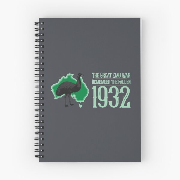 Item preview, The Great Emu War - remember the fallen designed and sold by BRU Design.