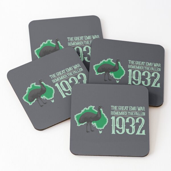 Item preview, The Great Emu War - remember the fallen designed and sold by BRU Design.