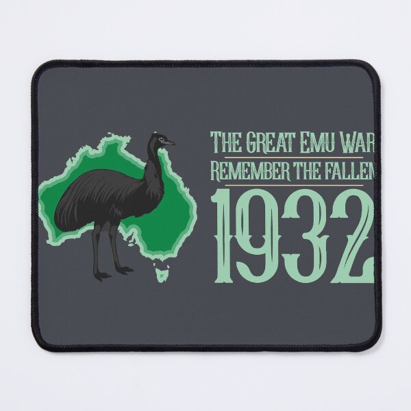 Item preview, The Great Emu War - remember the fallen designed and sold by BRU Design.