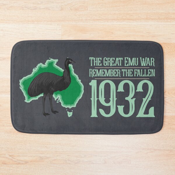 Item preview, The Great Emu War - remember the fallen designed and sold by BRU Design.