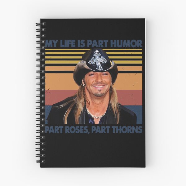 Item preview, Retro Tees Bret Michaels My Life Is Part Humor Part Roses  Part Thorns  Love Funny designed and sold by ReannaReilly.