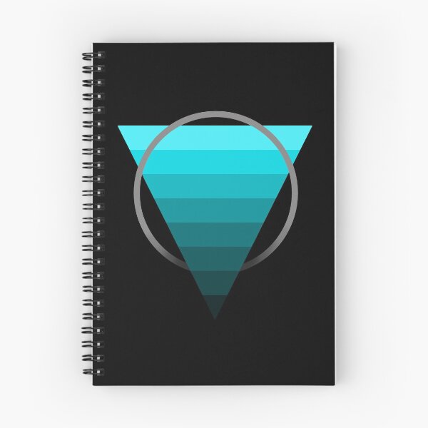 Item preview, Triangle With Cyan Color designed and sold by KheinJohn.