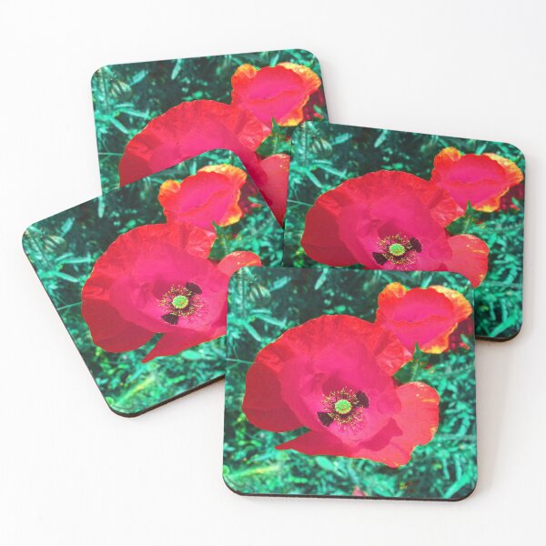 Item preview, Manipulated poppy photo - COLOR LOVE! designed and sold by Juditdesign.