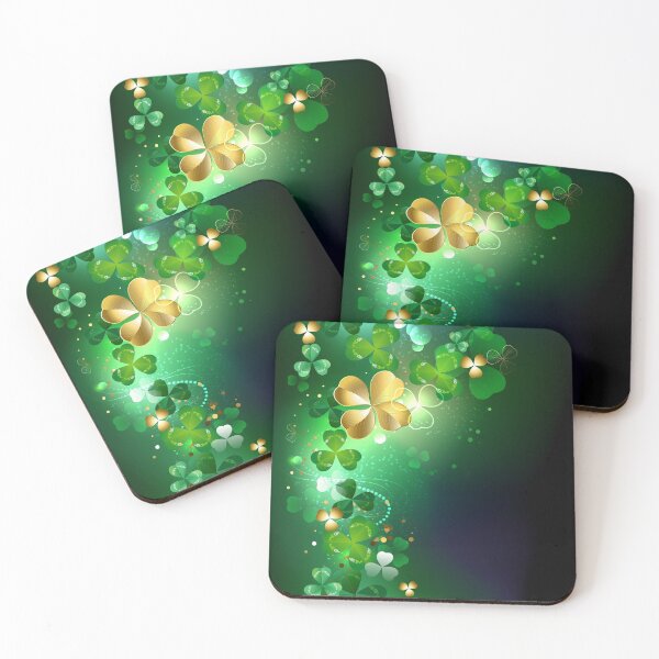 Item preview, Glowing Golden Shamrock designed and sold by Blackmoon9.