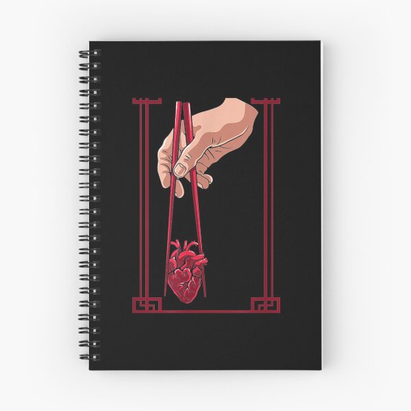 Item preview, Aesthetic Goth Anime Japanese Chopstick and Heart designed and sold by LochyshiArah.
