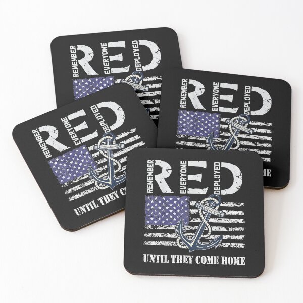 Item preview, Red Friday Military Deployed Navy Soldier US Flag Veteran designed and sold by Marmion434423.