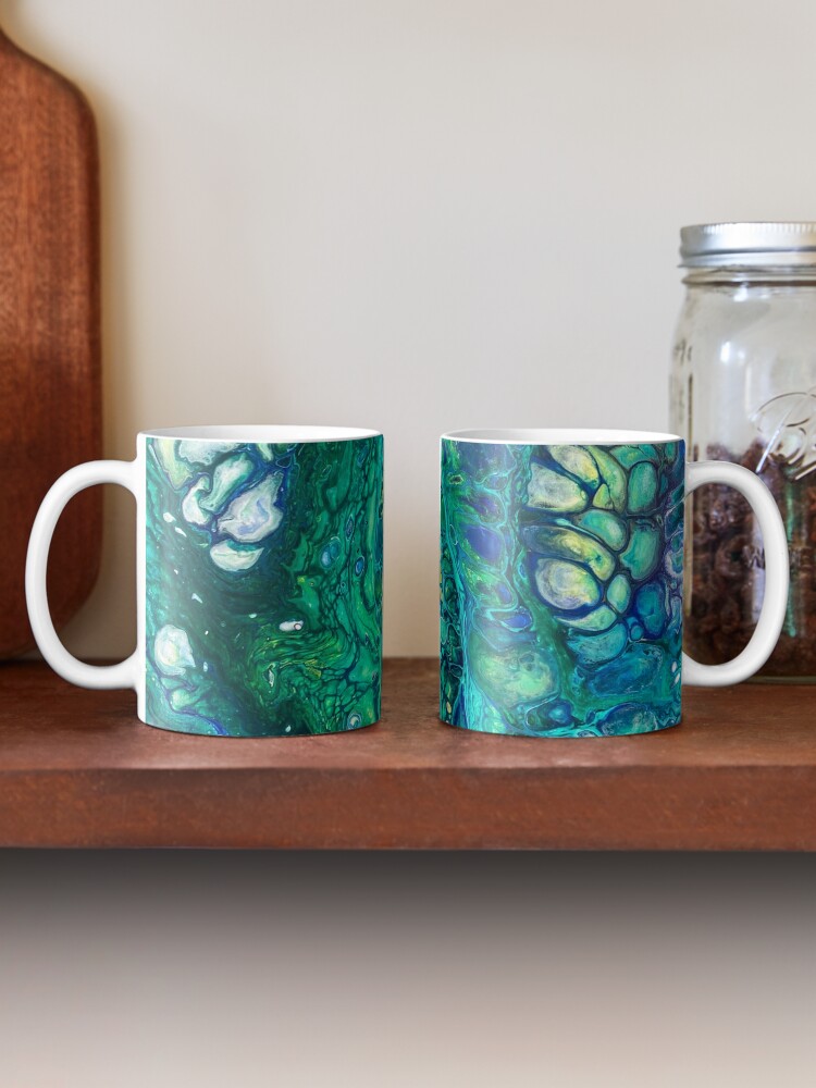 Fluid Acrylic Art Coffee Mug