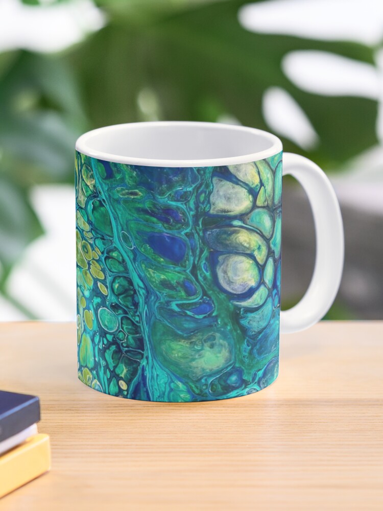 Fluid Acrylic Art Coffee Mug