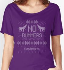 Candlenights, No Bummers Women's Relaxed Fit T-Shirt