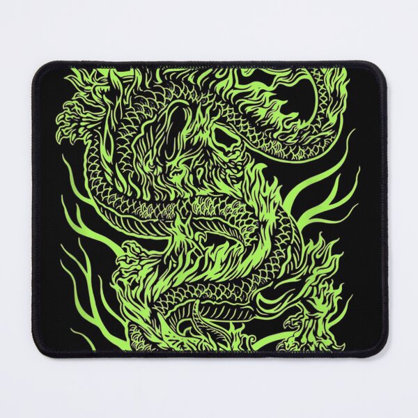Item preview, Aesthetic Green Chinese Dragon Grunge Egirl Girls Women designed and sold by LochyshiArah.