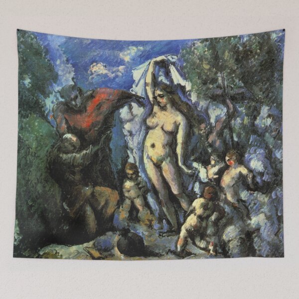 Item preview, temptation of st Anthony - cezanne designed and sold by Vintage Designs +.