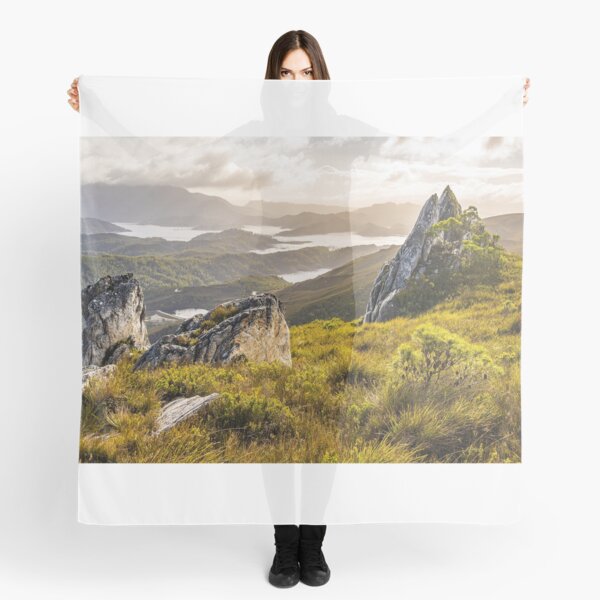Item preview, View over Strathgordon in the Southwest National Park in Tasmania, Australia designed and sold by KeithMcInnes.