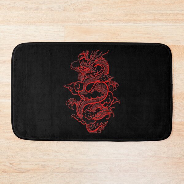 Item preview, Aesthetic Red Chinese Dragon Grunge Egirl Girls Women designed and sold by LochyshiArah.