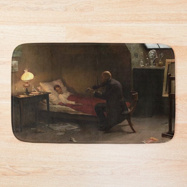 Item preview, Zygmunt Andrychiewicz The Dying Artist Śmierć artysty Ostatni przyjaciel designed and sold by Vintage Designs +.