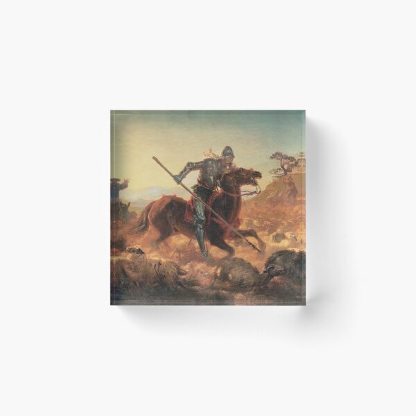 Item preview, Don Quixote in action designed and sold by Vintage Designs +.