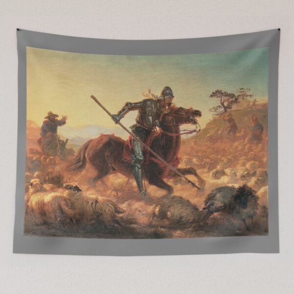 Item preview, Don Quixote in action designed and sold by Vintage Designs +.