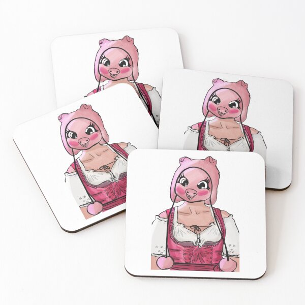 Item preview, KILLING EVE pig villanelle (FAN ART) designed and sold by ryoucereal.