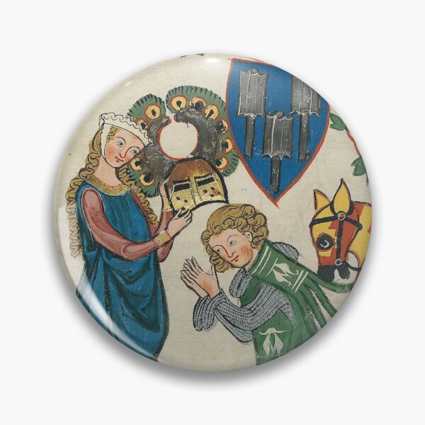 Item preview, Chivalry (14th century) - Codex Manesse designed and sold by SALON DES ARTS.