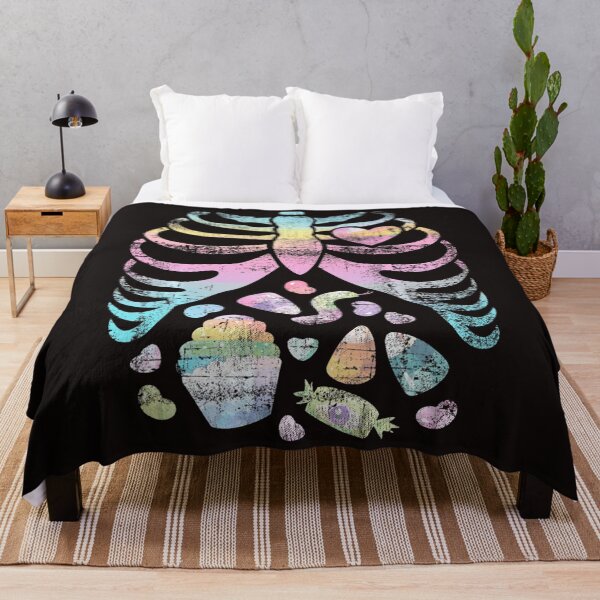 Item preview, Pastel Goth Skeleton Halloween Rainbow Gift . designed and sold by HaydenLee162397.