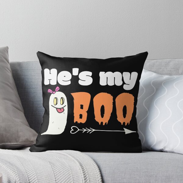 Item preview, He's my boo - he's my boyfriend - Halloween romance designed and sold by For the love of Pixels.
