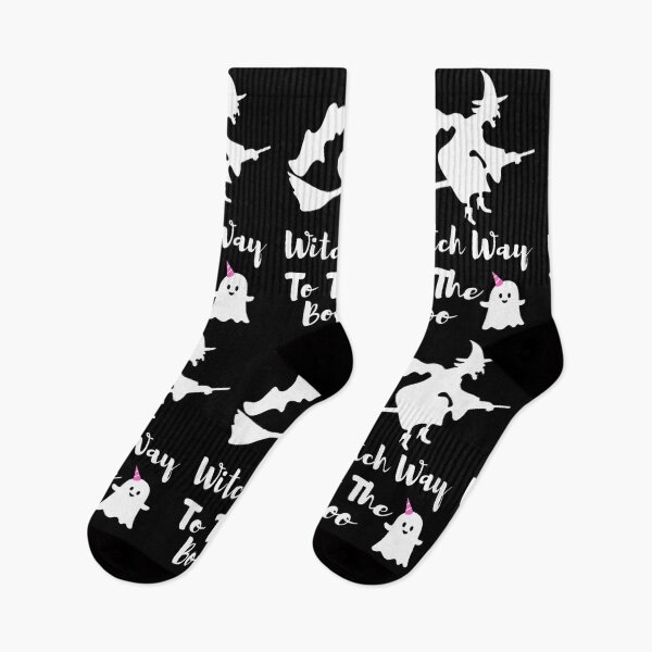 Item preview, Witch Way To The Boos - Funny Halloween, Funny Quotes, Quotation designed and sold by Santanu1990.