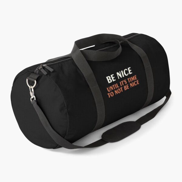 Item preview, Be Nice Until It's Time To Not Be Nice - Minimalist TV & Movie design - Film & TV Art designed and sold by PopCultArcade.