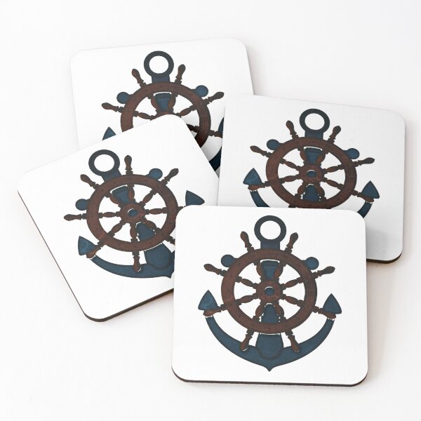 Item preview, ships wheel designed and sold by Blend  & Shine.