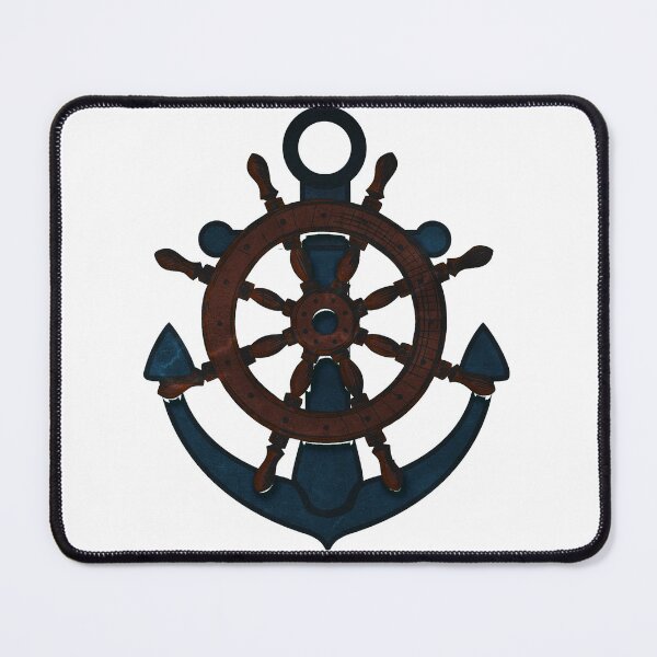 Item preview, ships wheel designed and sold by Blend & Shine.