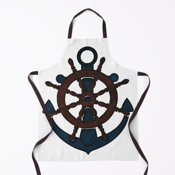Item preview, ships wheel designed and sold by Blend  & Shine.