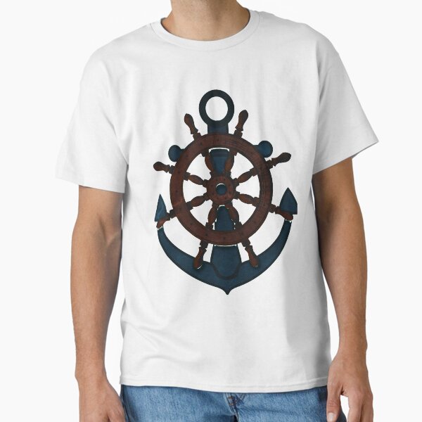 Item preview, ships wheel designed and sold by Blend  & Shine.