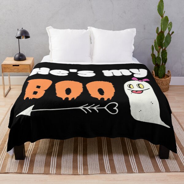 Item preview, He's my boo - he's my boyfriend - Halloween romance designed and sold by For the love of Pixels.