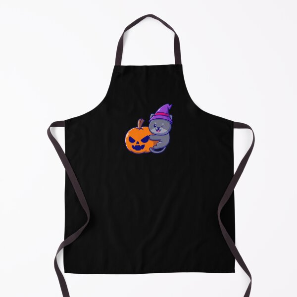 Item preview, Cute Halloween Pumpkin And Cat designed and sold by Gaalaxyz.