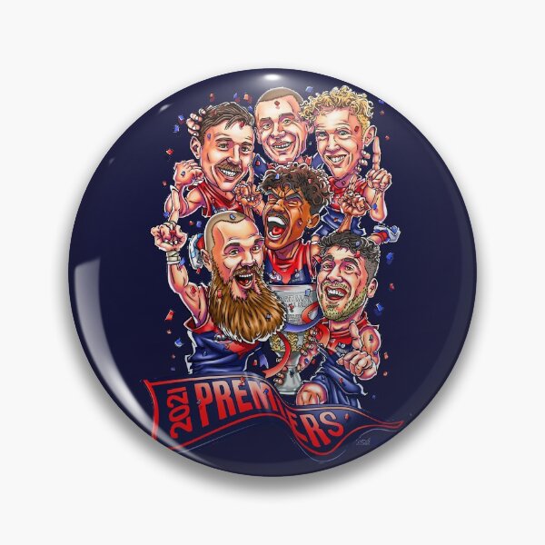 Item preview, Melbourne Demons 2021 Premiership - Unique Artwork - Gawn, Petracca, Lever, Pickett and Oliver designed and sold by baproducts.