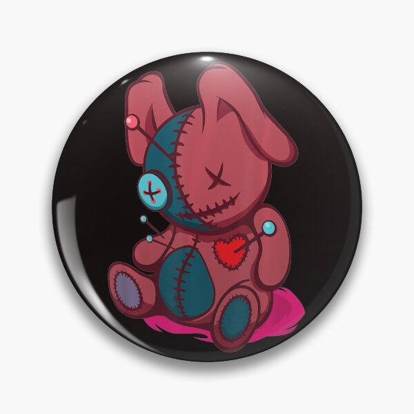 Artikelvorschau, Kopie von Pastel Goth Teddy Bear Voodoo Doll Distressed. entworfen und verkauft von HaydenLee162397.