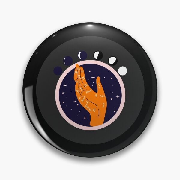 Item preview, Palm Reading Zodiac dark Horoscope Star Sign Gift designed and sold by Hyper-Field.
