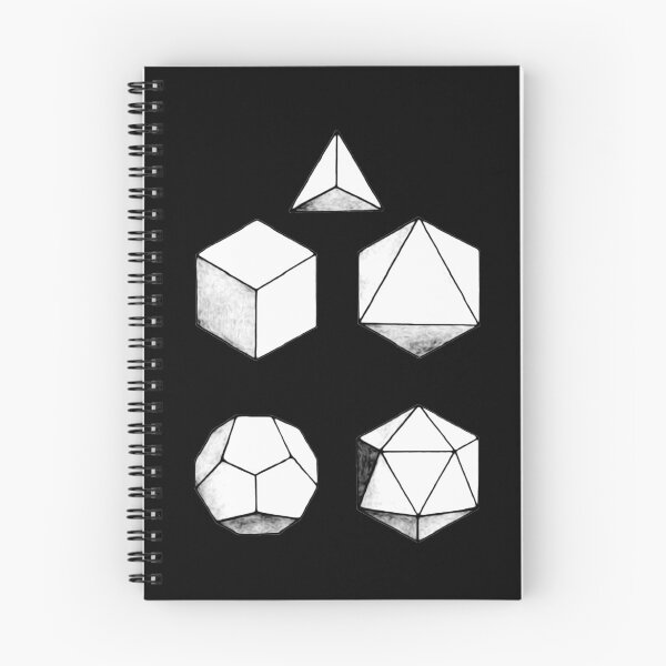 Item preview, Five Platonic Solids Geometry designed and sold by VilaPropuh.