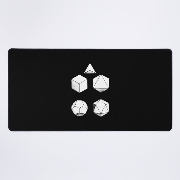 Item preview, Five Platonic Solids Geometry designed and sold by VilaPropuh.