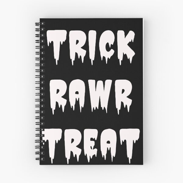 Item preview, Trick rawr treat funny halloween tshirt designed and sold by Hema Thilakaratne.