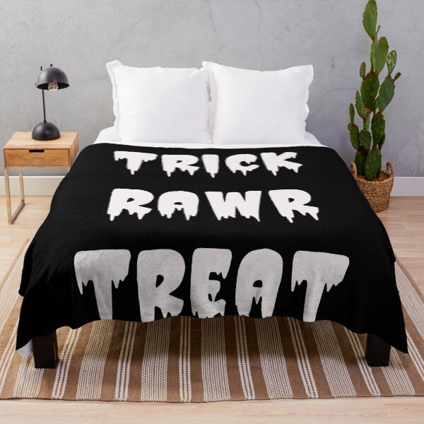 Item preview, Trick rawr treat funny halloween tshirt designed and sold by Hema Thilakaratne.