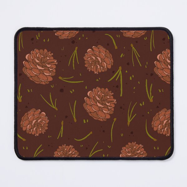 Item preview, Pinecones repeating pattern designed and sold by Howlites.