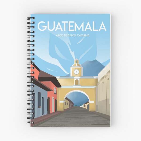 Item preview, Guatemala vintage travel poster designed and sold by Arctic frame studio.