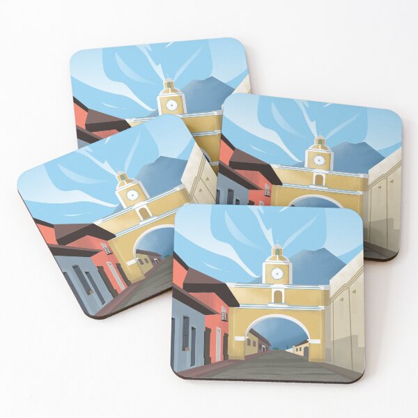 Item preview, Guatemala vintage travel poster designed and sold by Arctic frame studio.