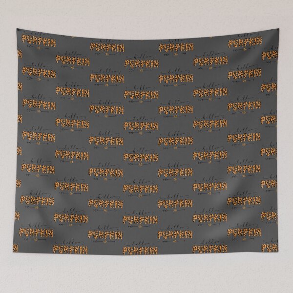 Item preview, Hello Pumpkin Halloween Leopard Lover Autum In Every Season designed and sold by NutaBaco.