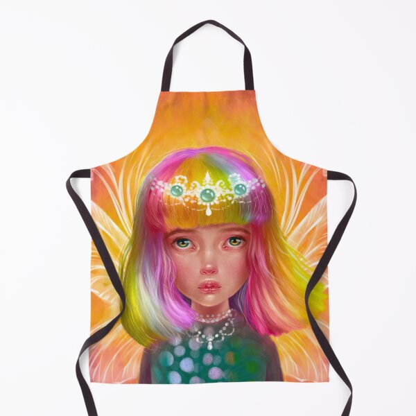 Item preview, Orange fairy princess designed and sold by snailmakesart.