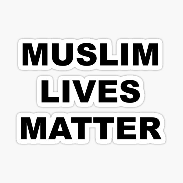 Muslim Leben spielt eine Rolle Sticker