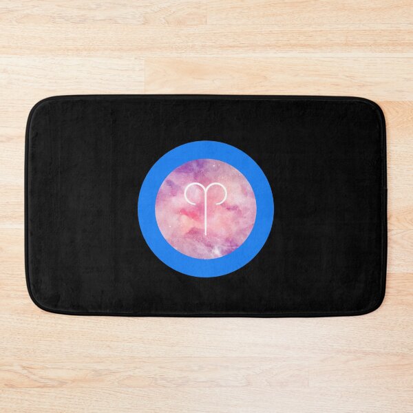Item preview, Aries Watercolor Zodiac blue Horoscope Star Sign Gift designed and sold by Hyper-Field.