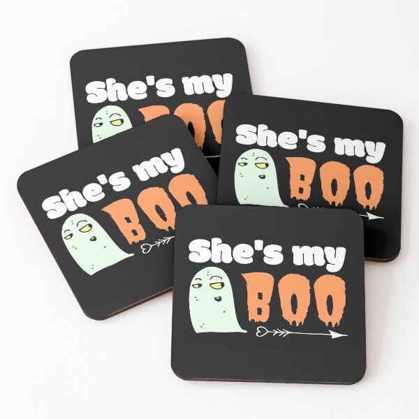 Item preview, She's my boo - She's my girlfriend - Halloween romance designed and sold by For the love of Pixels.